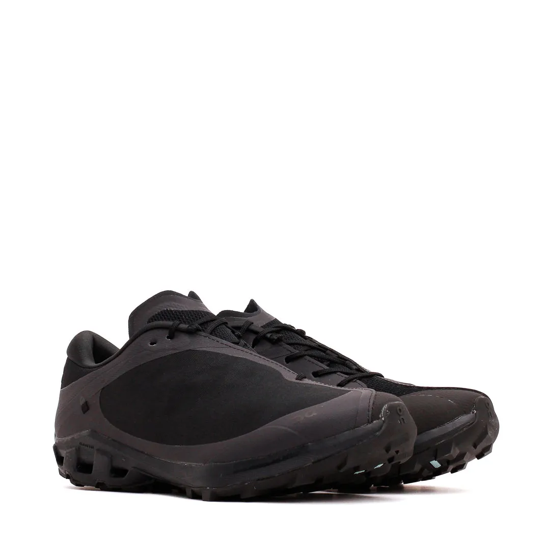 ON x PAF Men Cloudventure Peak All Black 3ME30650485 running in a river area shoes Rubber Outsole Grip