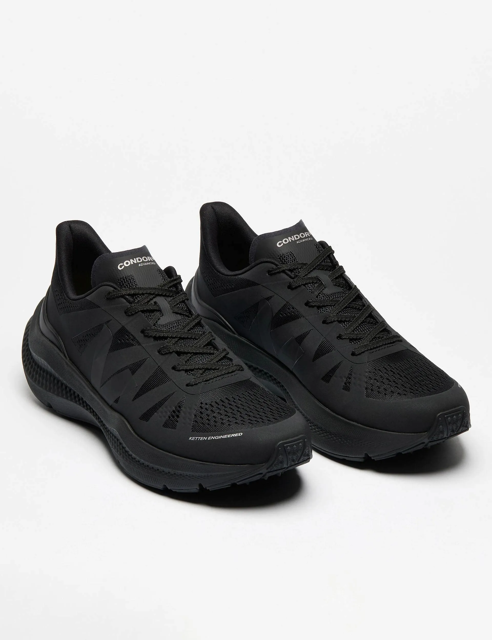 Condor 3 Advanced - Full Black zipper Breathable Airflow Channels