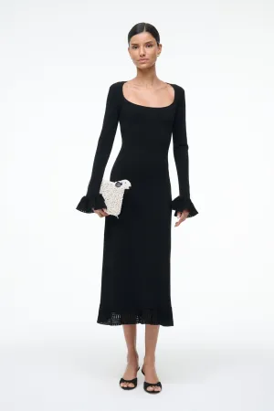 Simple Flow SHELLEY DRESS | BLACK