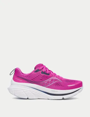 Guide 18 - Fuchsia/Navy mountain running shoe landscape
