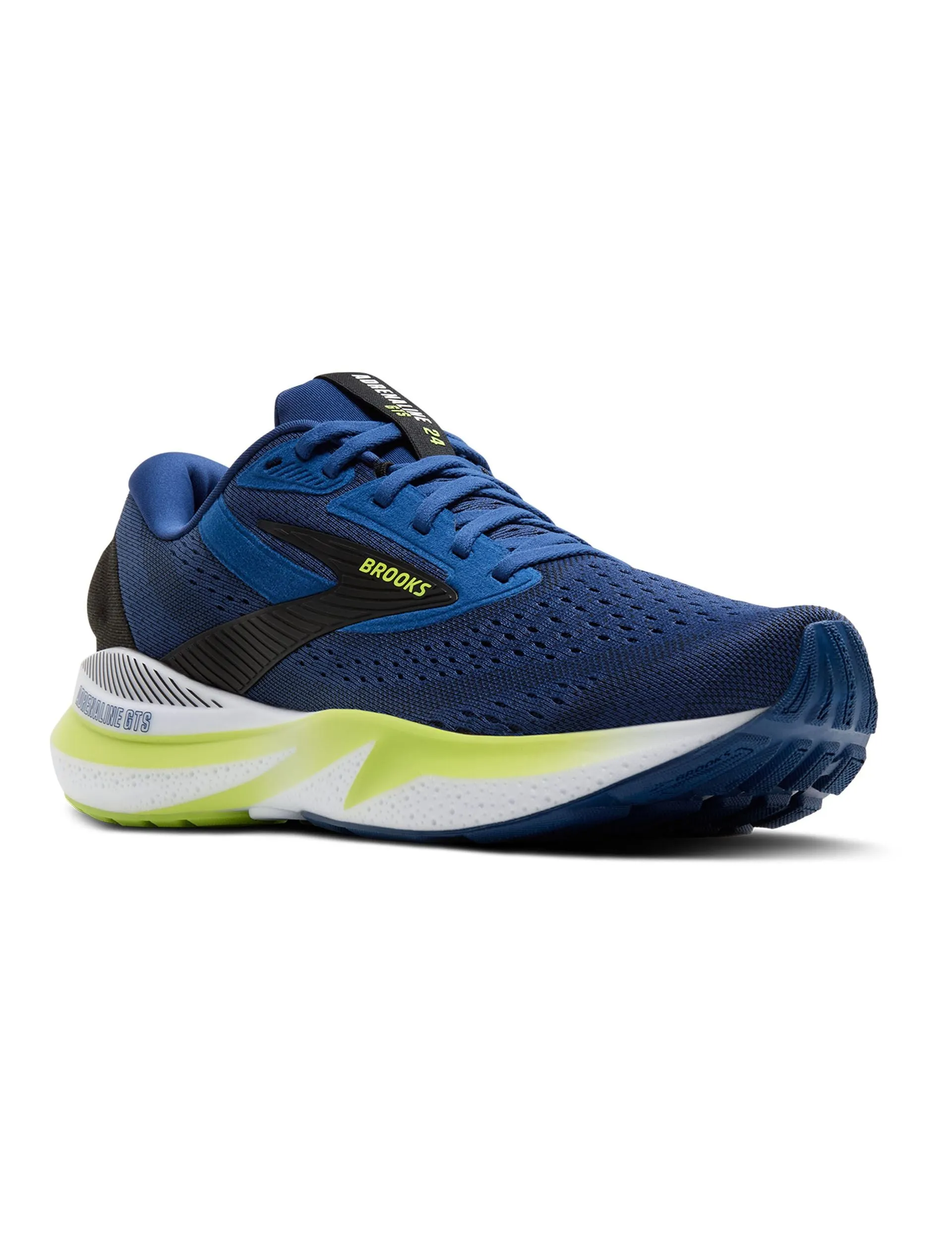 motion - control - optimized shoes Microporous Foam Adrenaline GTS 24 - Navy Peony/Black/Acid Lime