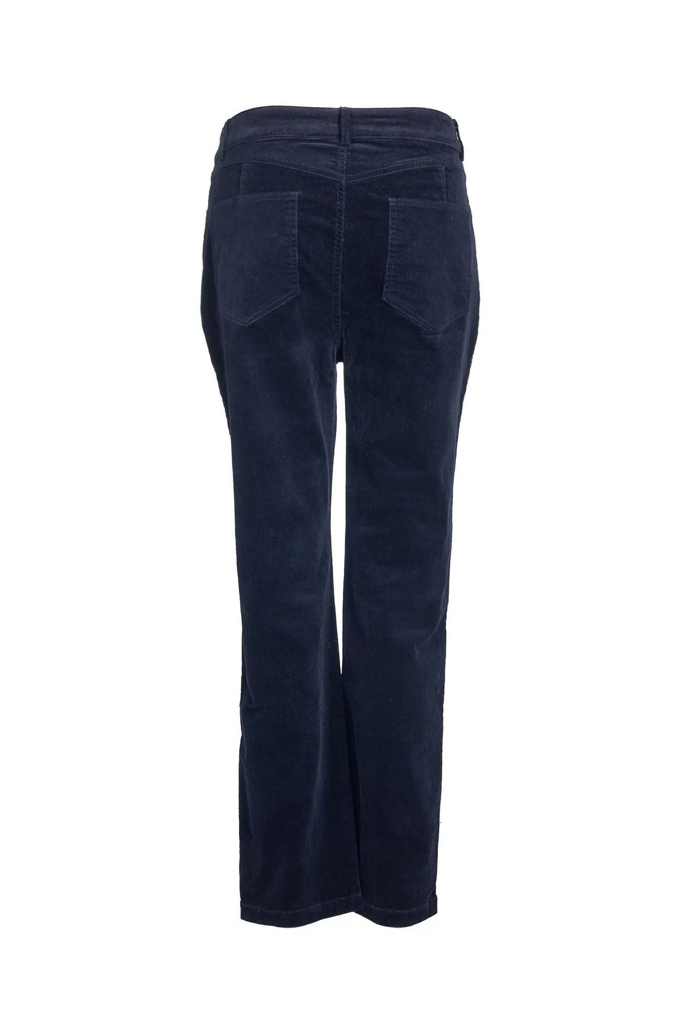 Quick Move Stay Active Short length Corduroy Jeans | NAVY | 6197B1