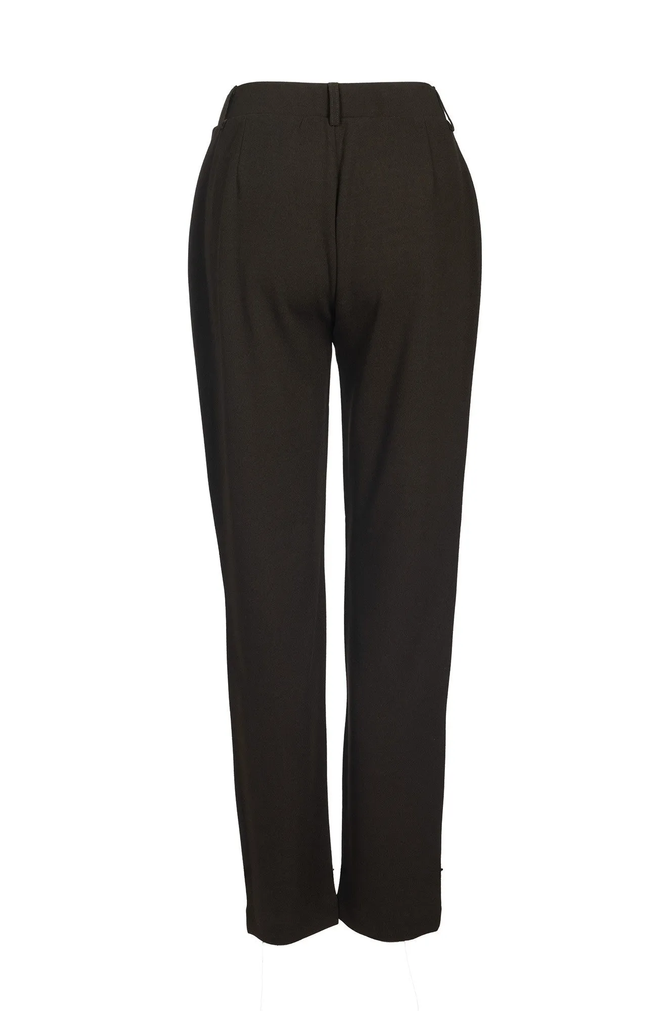Short pull on Stretch Crepe Pants | OLIVE | 8222B1 Trendy Comfort Light Shape