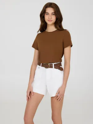 Short Sleeve Crew Neck T-Shirt AntiPillingTreatment