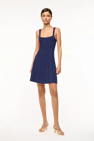 Flowy summer gown Urban Cool MINI ELLISON DRESS | NAVY