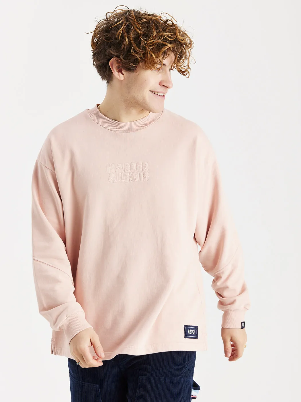 Chic Comfort Unisex Apparel Camille Oversized Sweater Dusty Pink