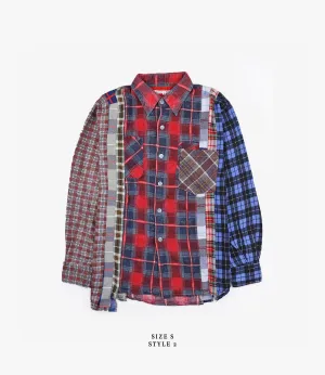 7 Cuts Shirt ?C?Assorted Flannel Weekend Smart Look Cool Vibes