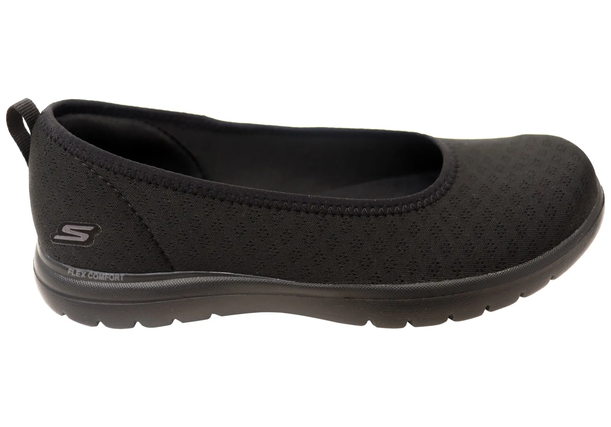 Skechers Womens On The GO Flex Siena Wide Fit Comfortable Shoes Leaf Jog Cool Days