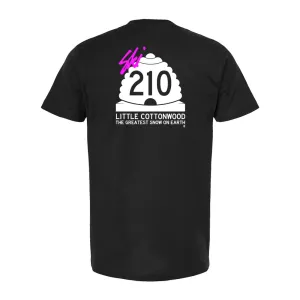 Casual Comfort Design Ski Utah HWY210 T-Shirt - Multiple Colorways