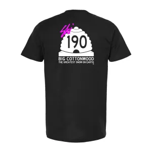 Pocket Detailing Formal Occasion Ski Utah LCC 190 Hive T-Shirt - Multiple Colorways