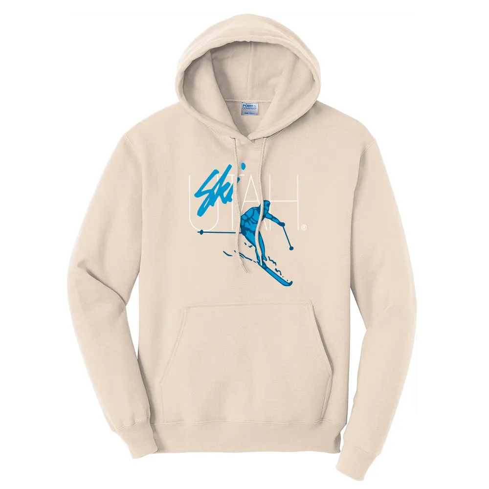 Ski Utah License To Ski Hoodie - Multiple Colorways product fuzzy coziness
