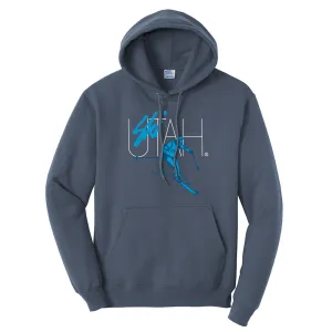 Branded Look Casual Chic Ski Utah License To Ski Hoodie - Multiple Colorways