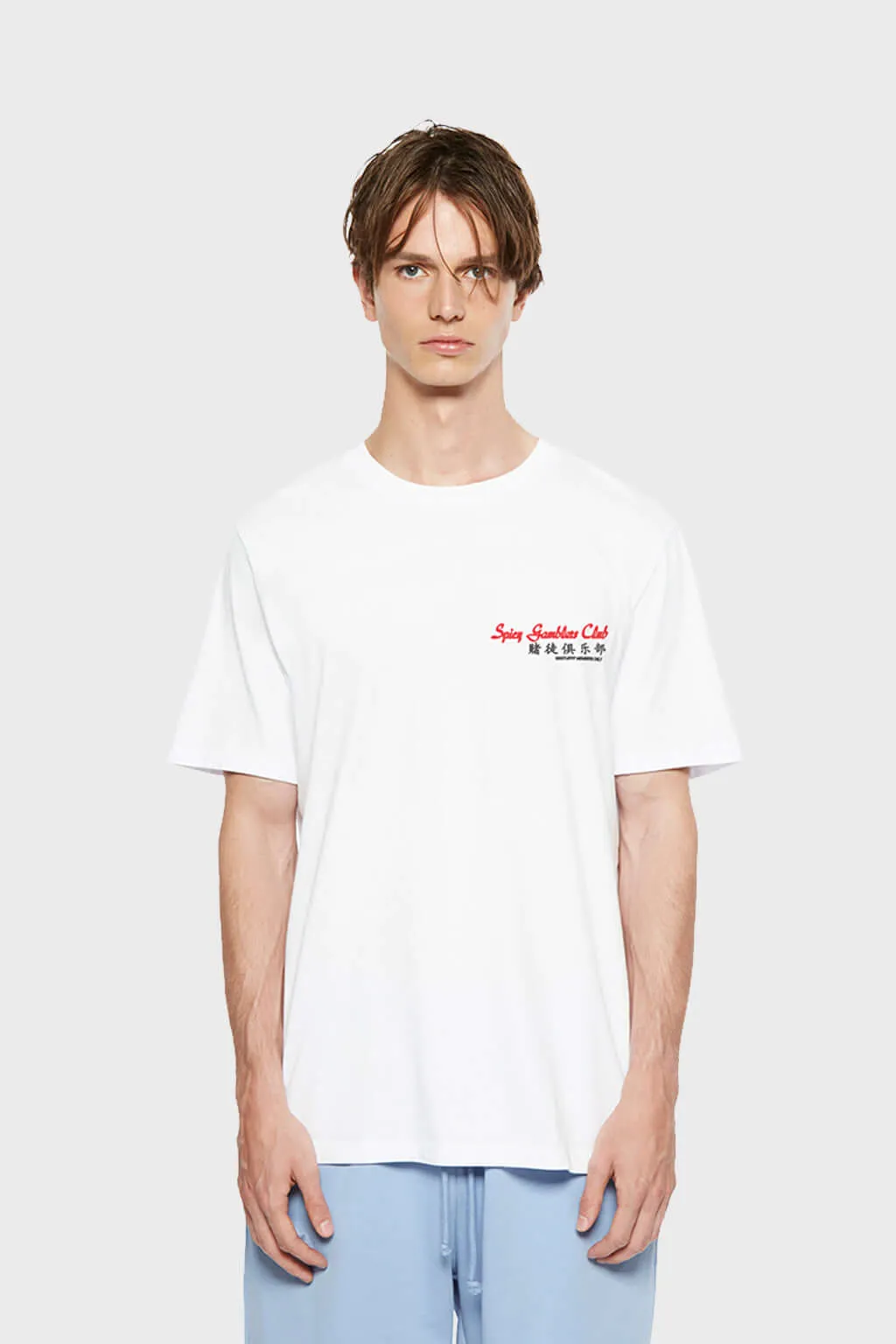 High-Quality Fabric Layered Hem Design Spicy Horse Tee