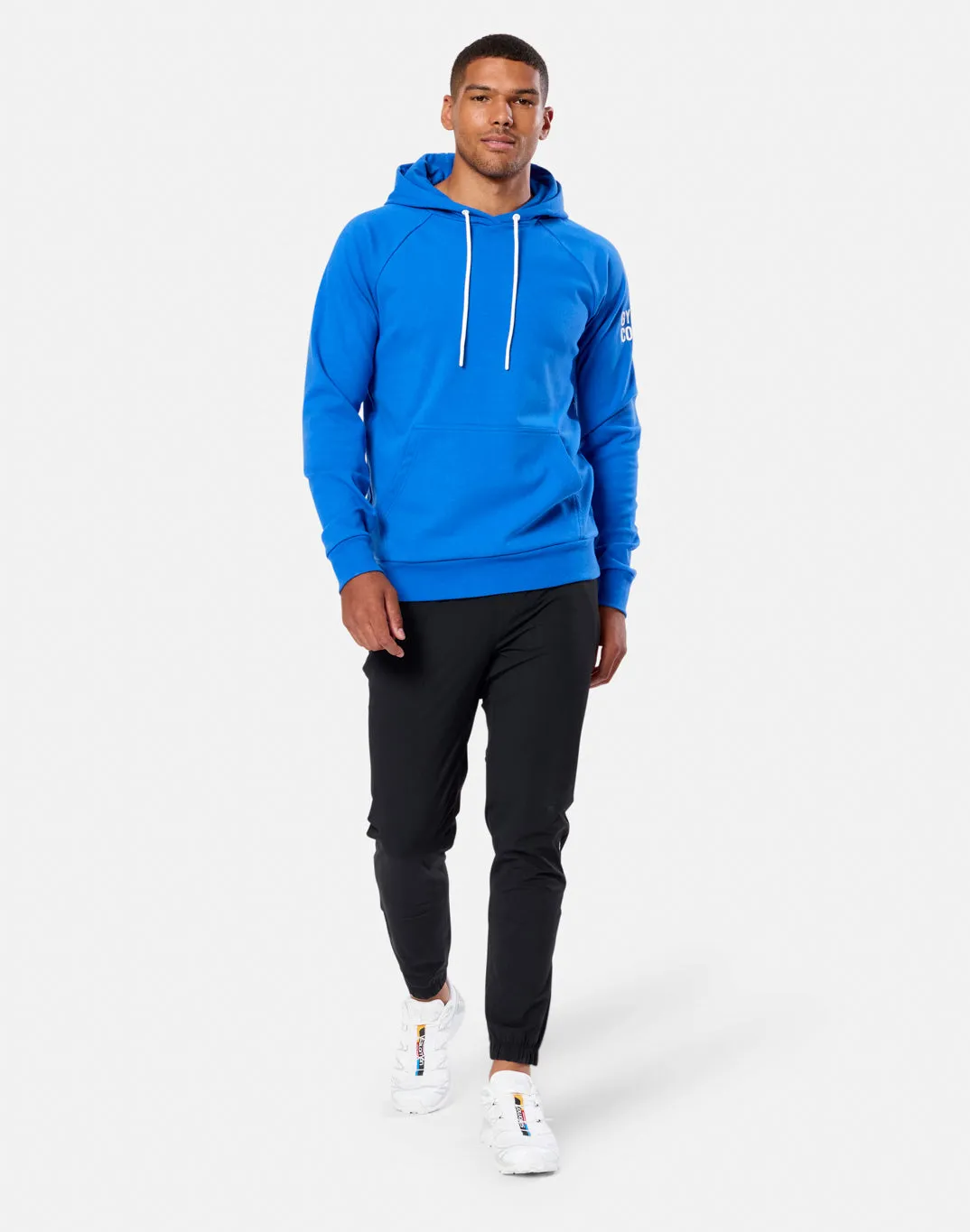 Relaxed Street Cozy And Stylish Chill Hoodie in Azure Blue