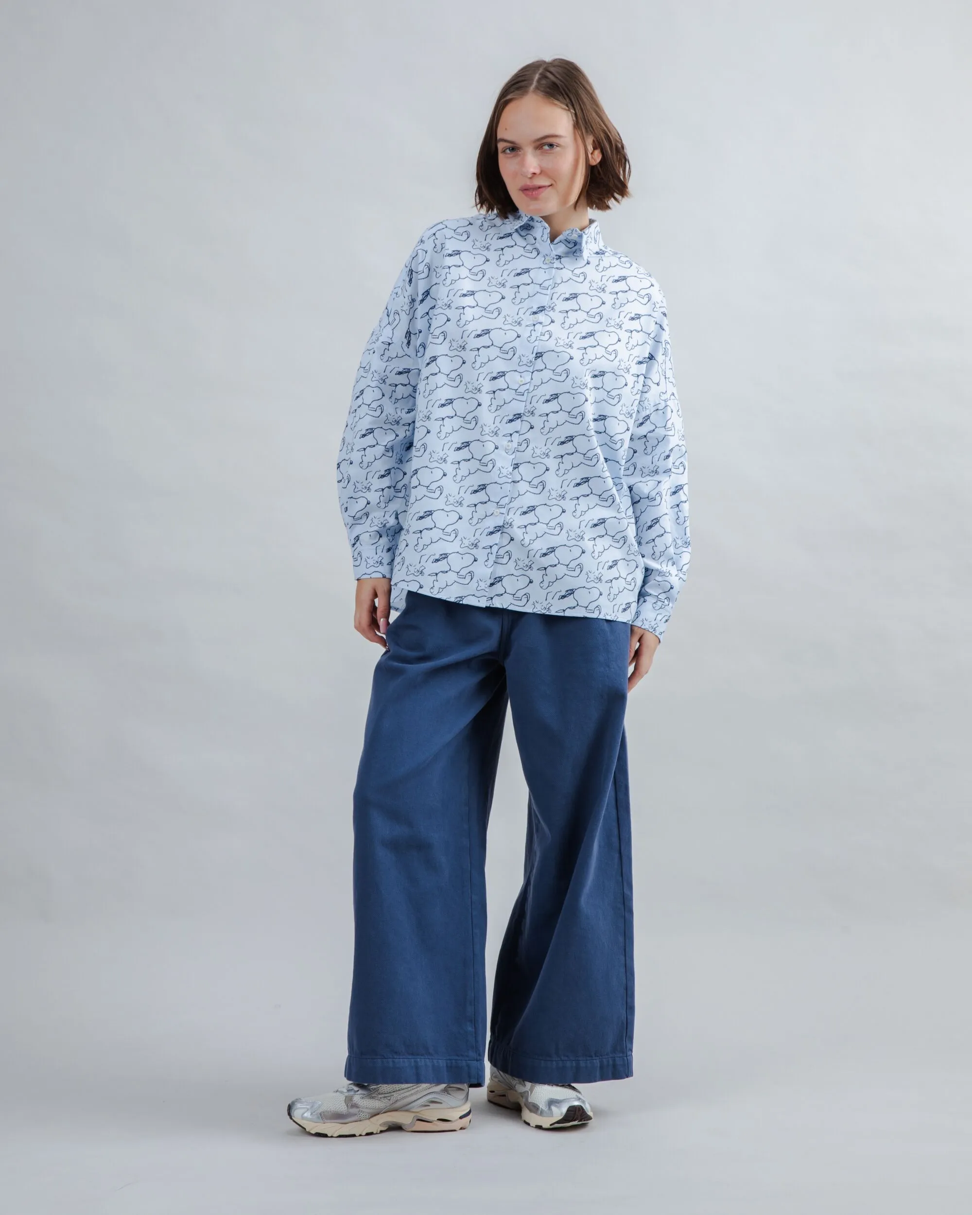 Peanuts Jump Shirt Reinforced Shoulder Seams