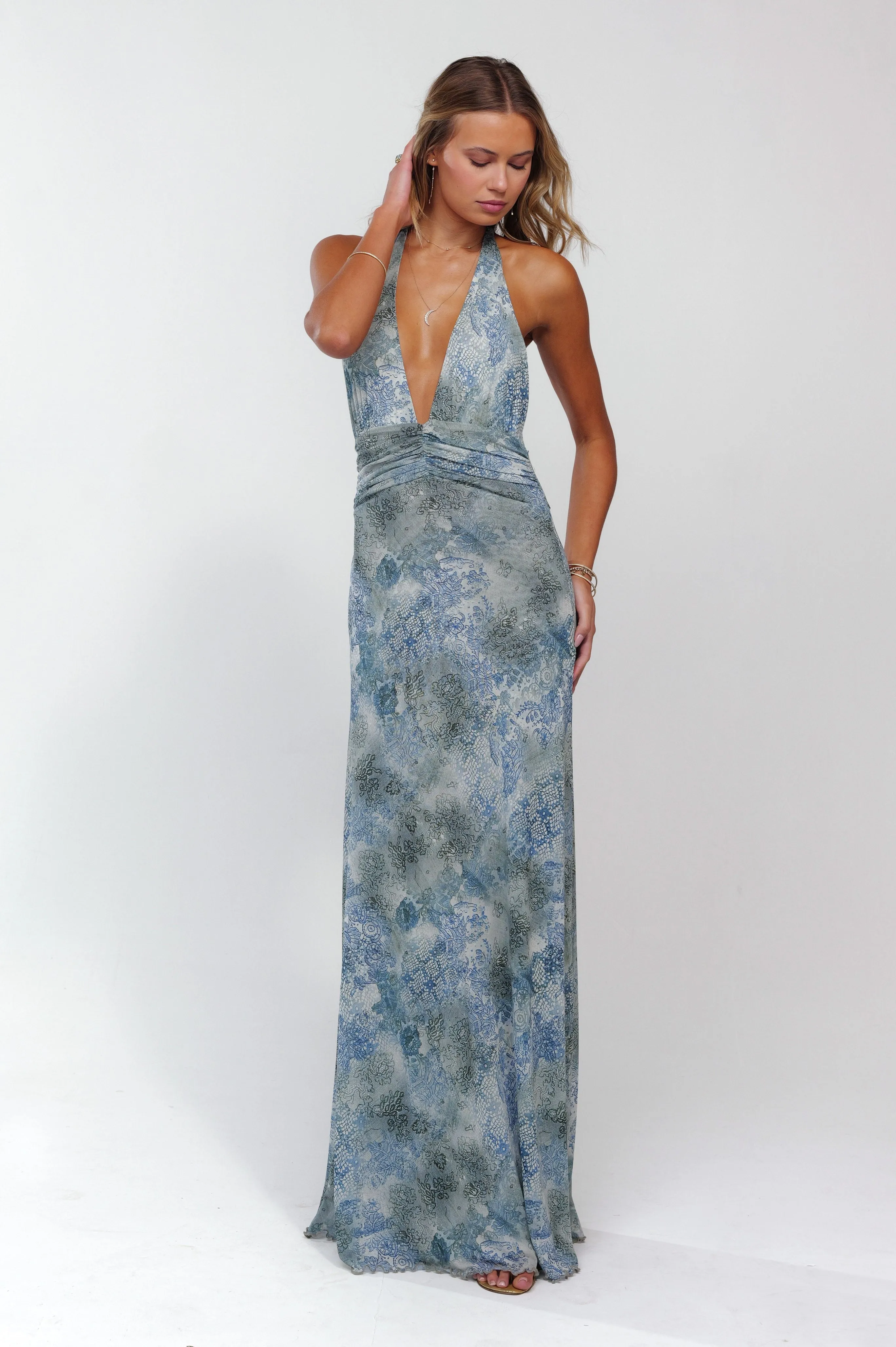 Layer Light Chelsea Maxi Dress in Siren