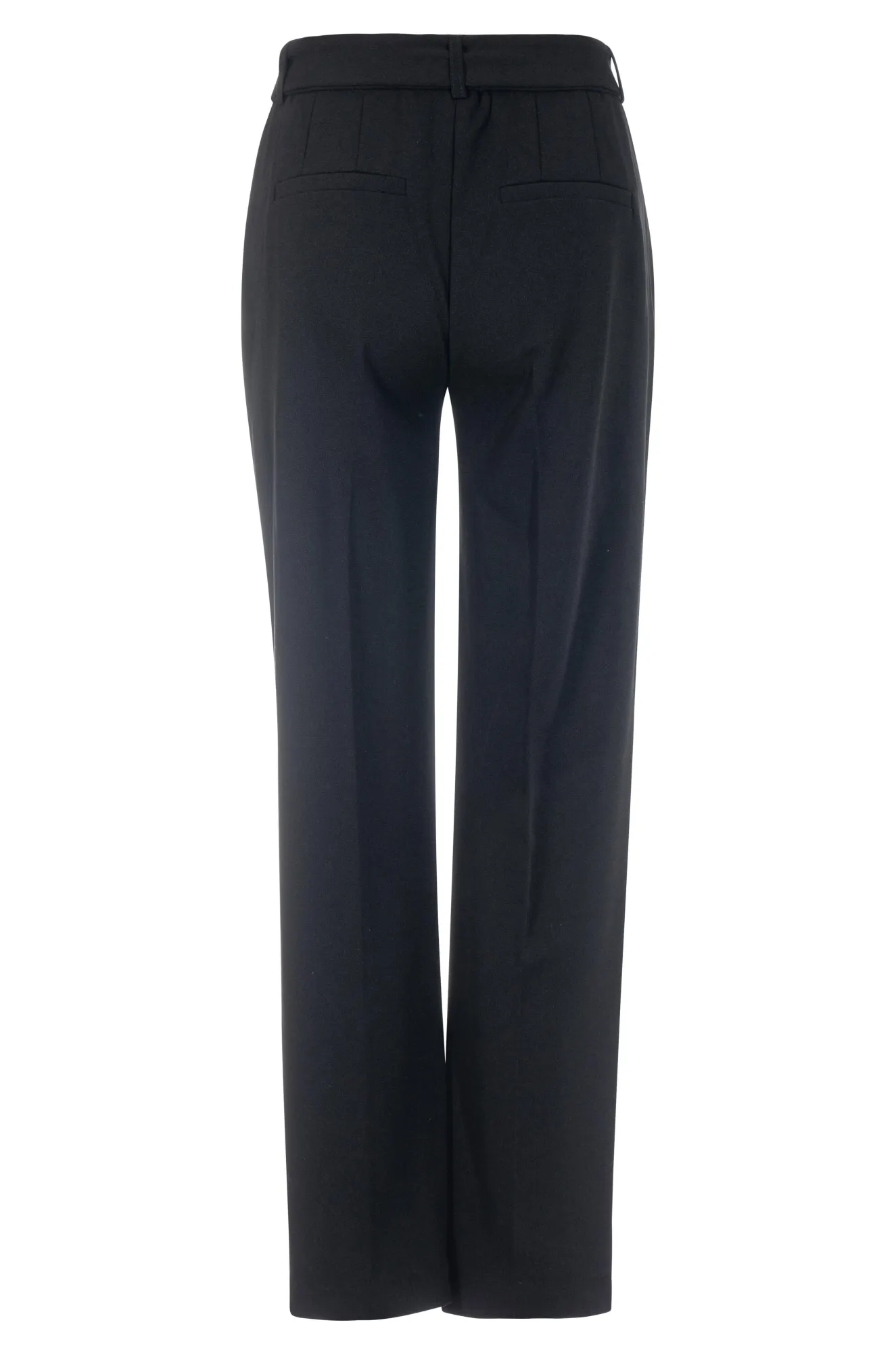 Stretch Crepe Short Pants | Black | 8224ZZ NonRestrictiveCut Tailored Silhouette