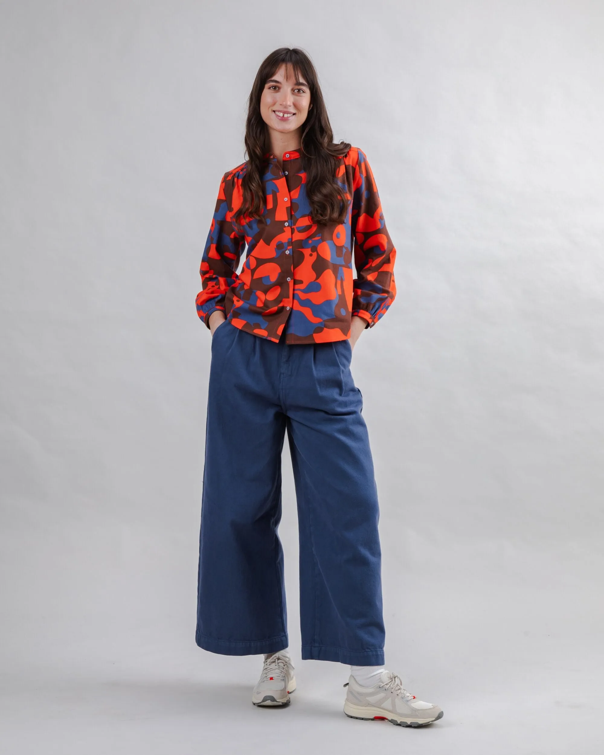 Sobremesa Blouse Urban Comfort Microfiber texture