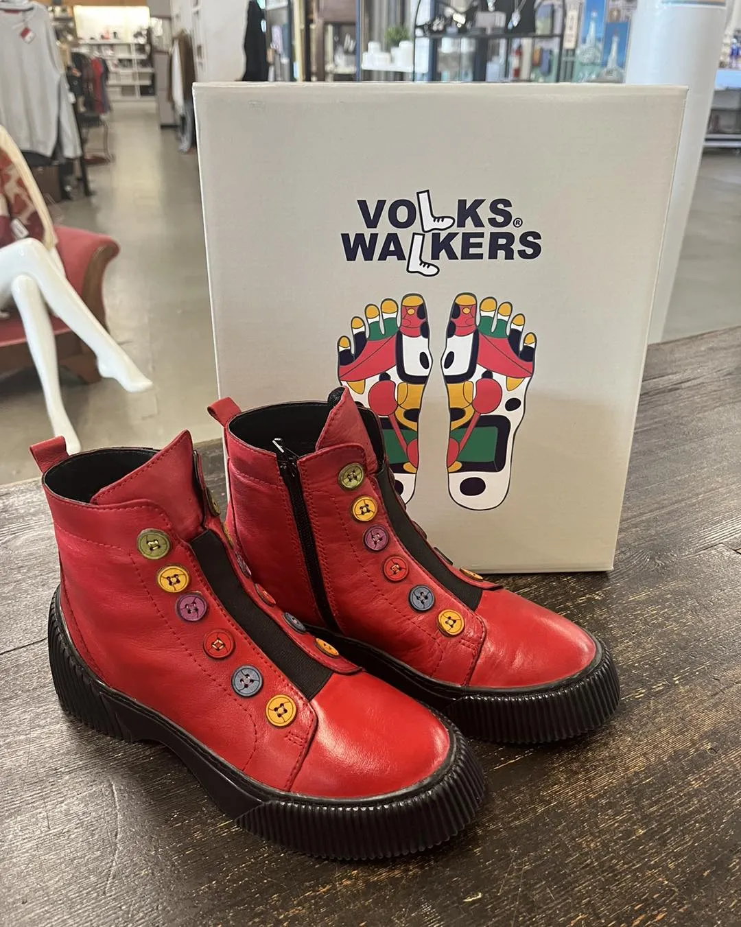 VolksWalker ECE K317B Red Stretch Fabric Active People