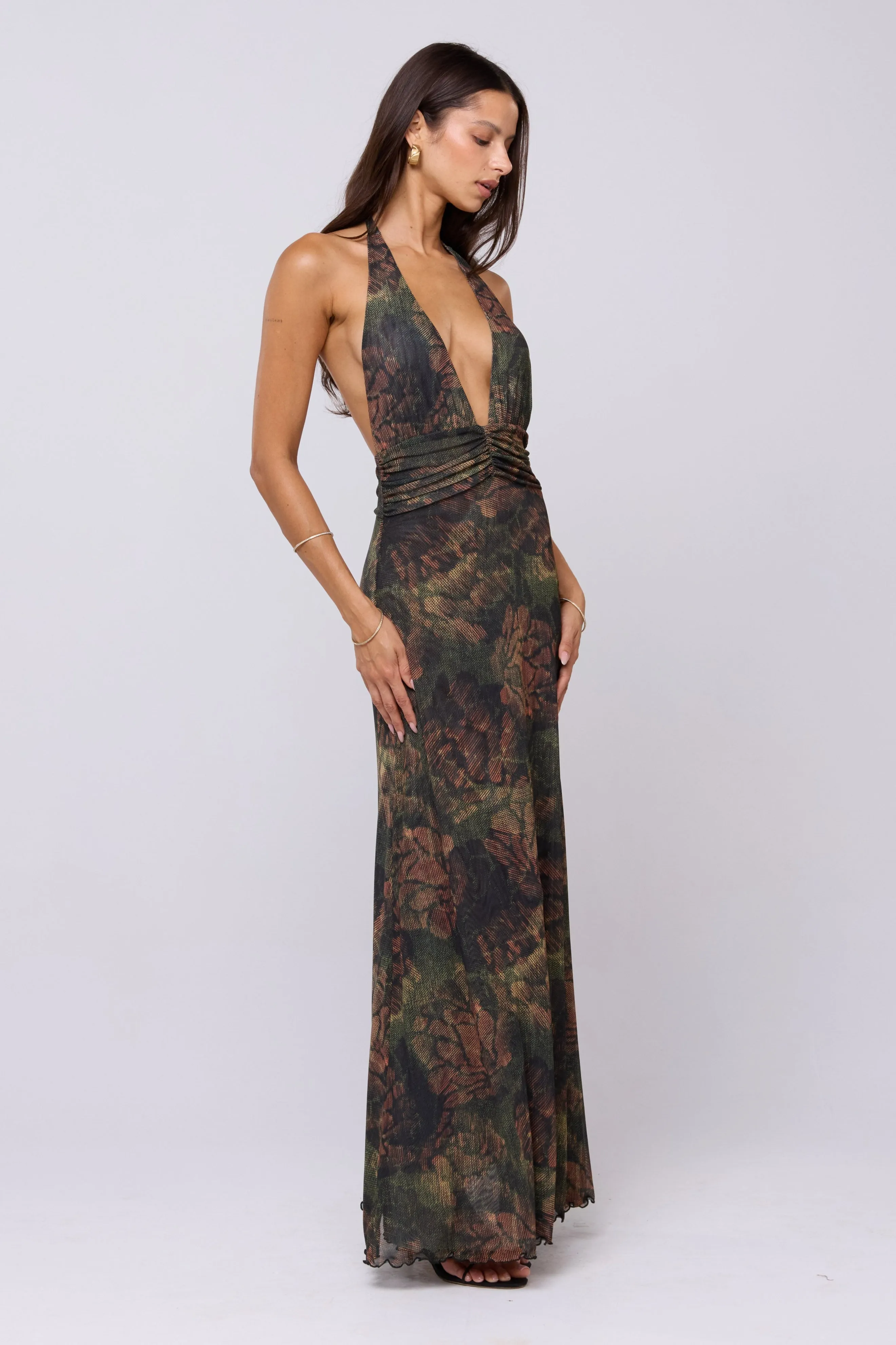 Chelsea Dress in Autumn Holiday-Party Classic Grace