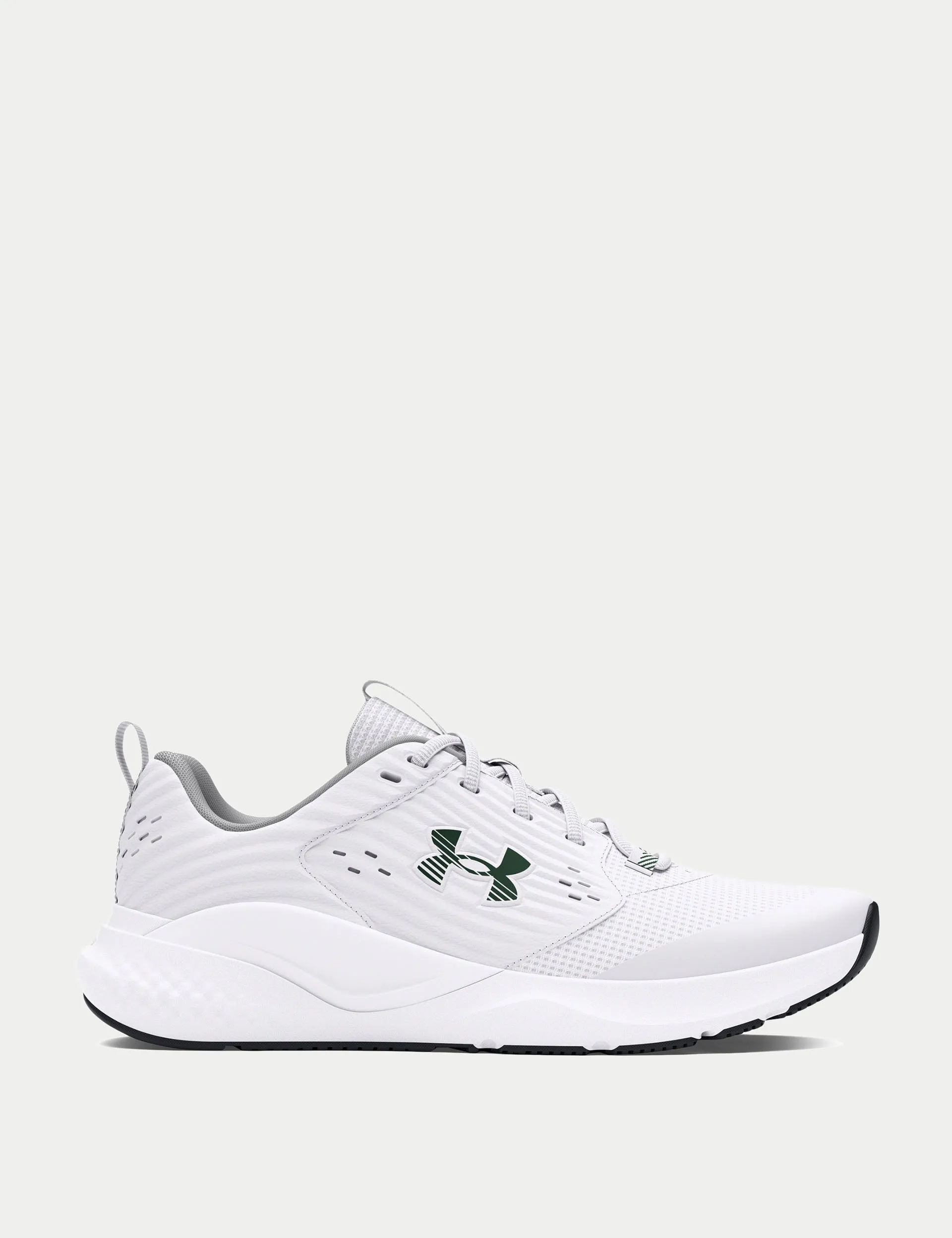 Speed Performance Fit reliable - performance shoes Charged Commit TR 4 - White/Mod Gray/Forest Green