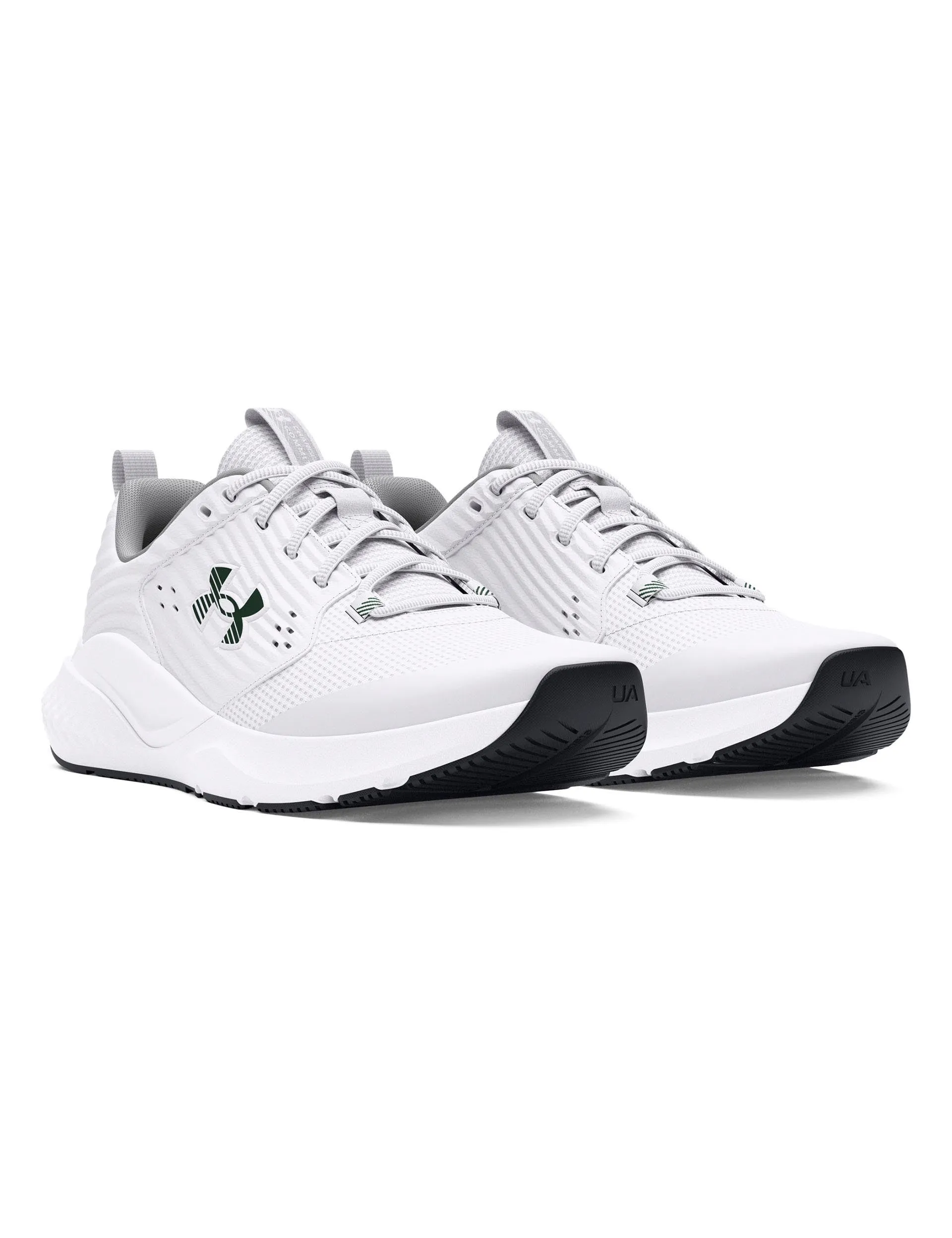 expert shoes Rebound Enhancing Foam Charged Commit TR 4 - White/Mod Gray/Forest Green