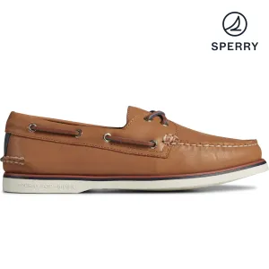 Sperry Men's Gold Cup Authentic Original 2-Eye Boat Shoe - Tan (STS25050) Light Activity Feel Stable