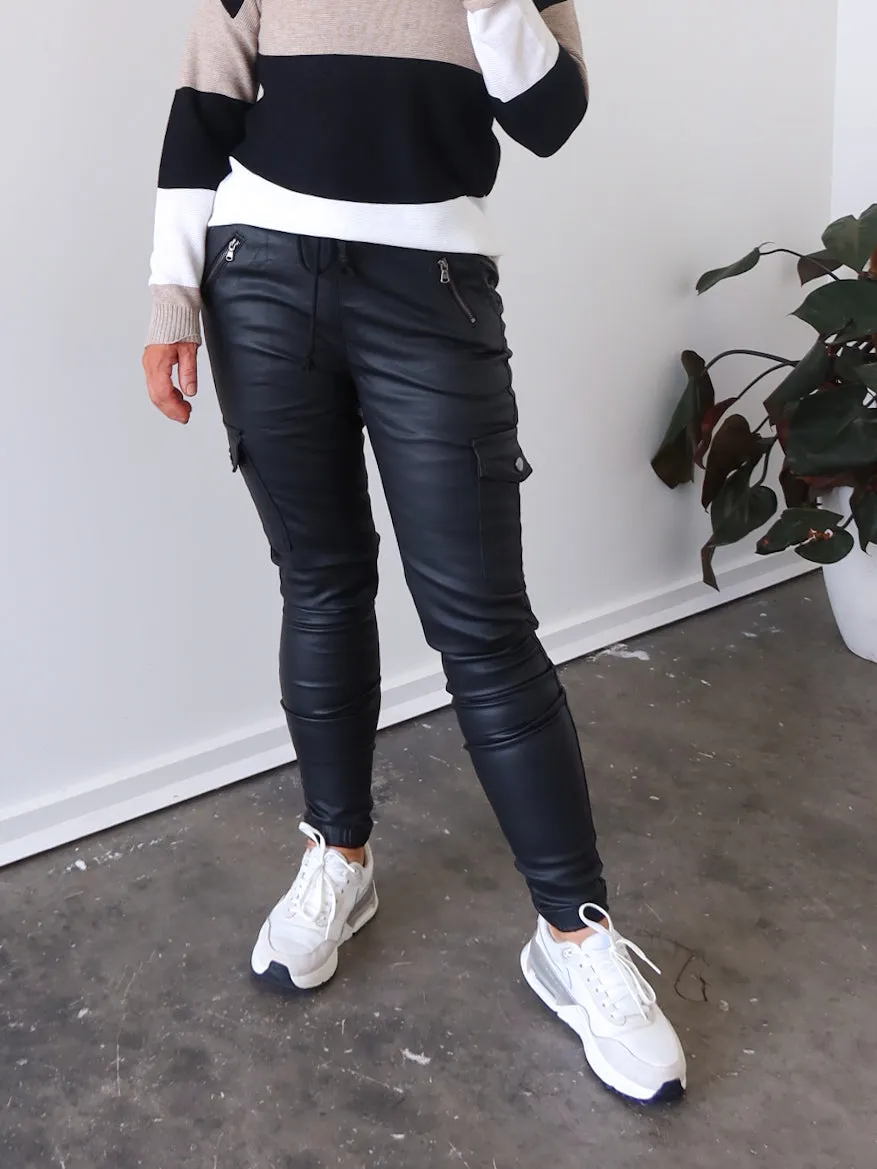 Jordy Jeans - Waxed Reflective details Core Fit