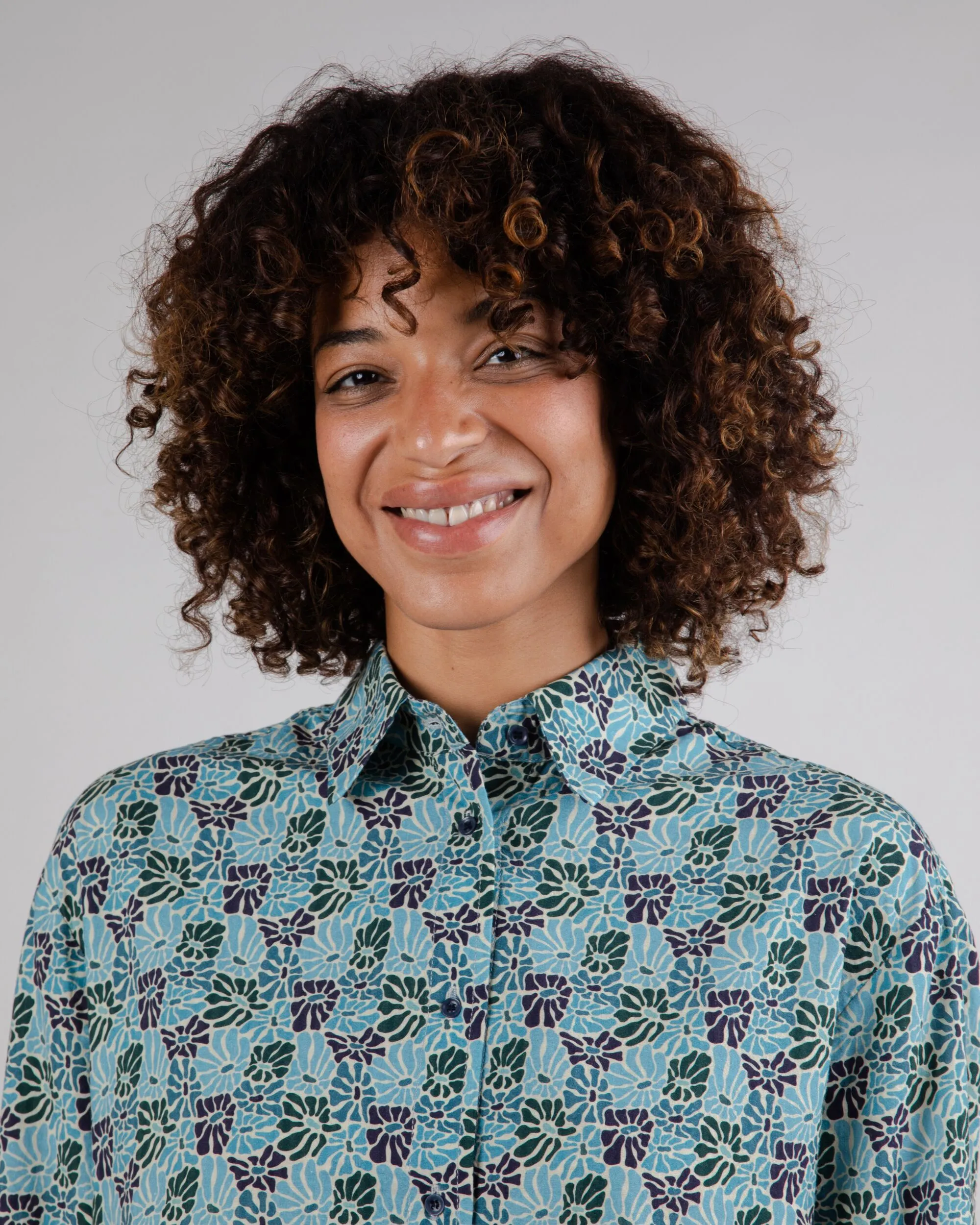 Everyday Fashion Look Spring Boxy Blouse Blue