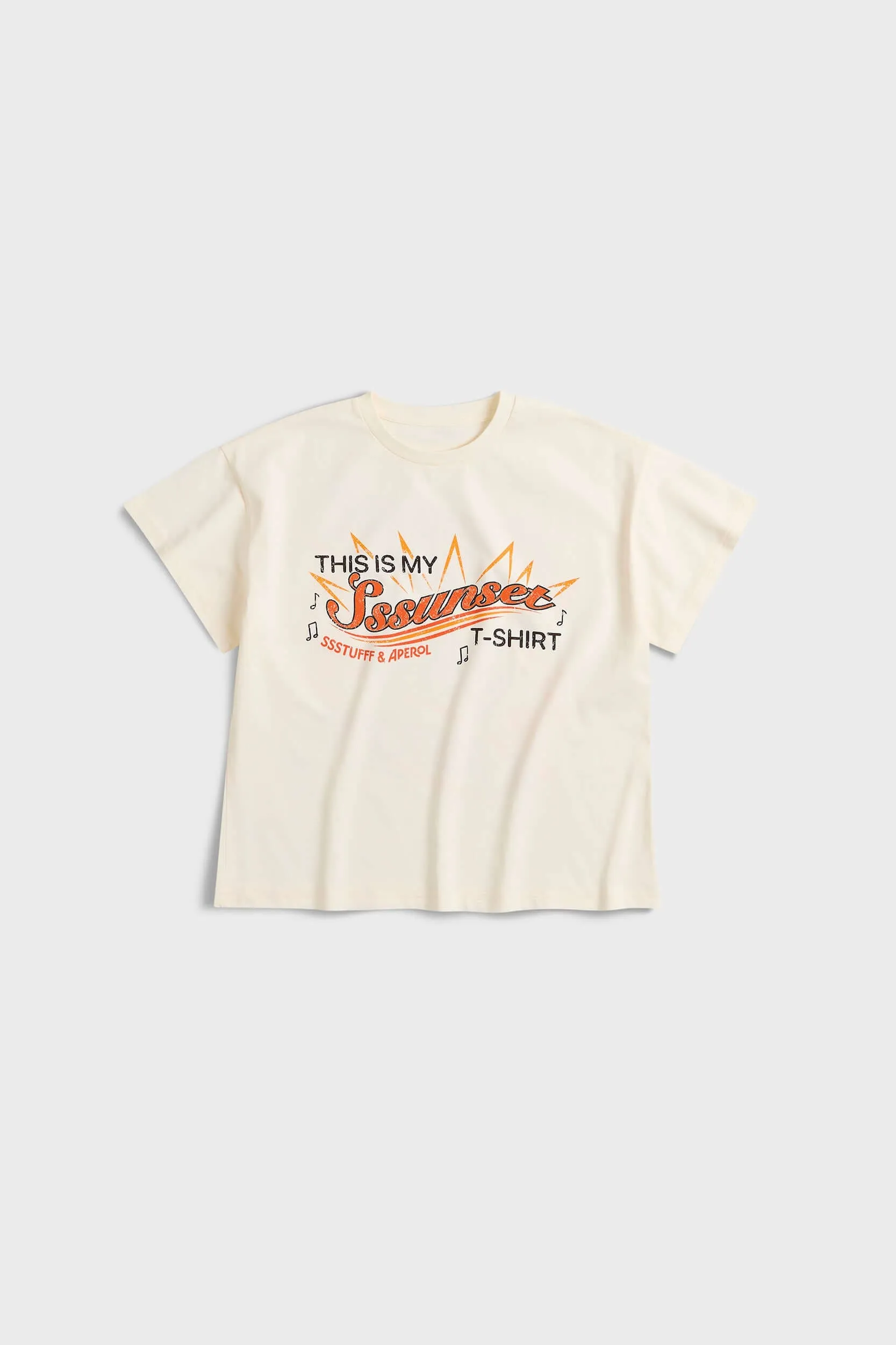 Trendy Vibe SSSTUFFF X APEROL UV Tee Cropped