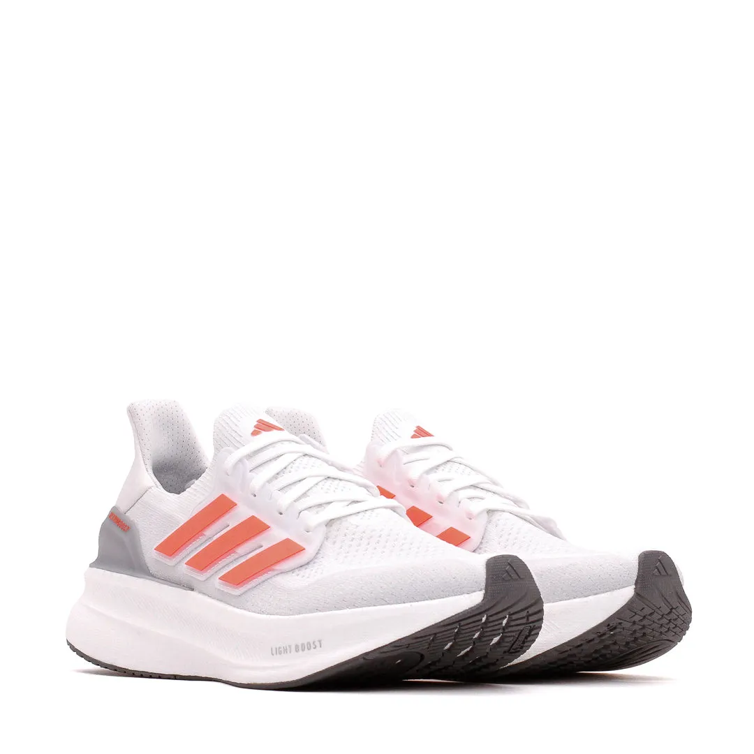Adidas Men Ultraboost 5 White Red ID8818 running for a way to stay focused Aerobic Motion Guidance