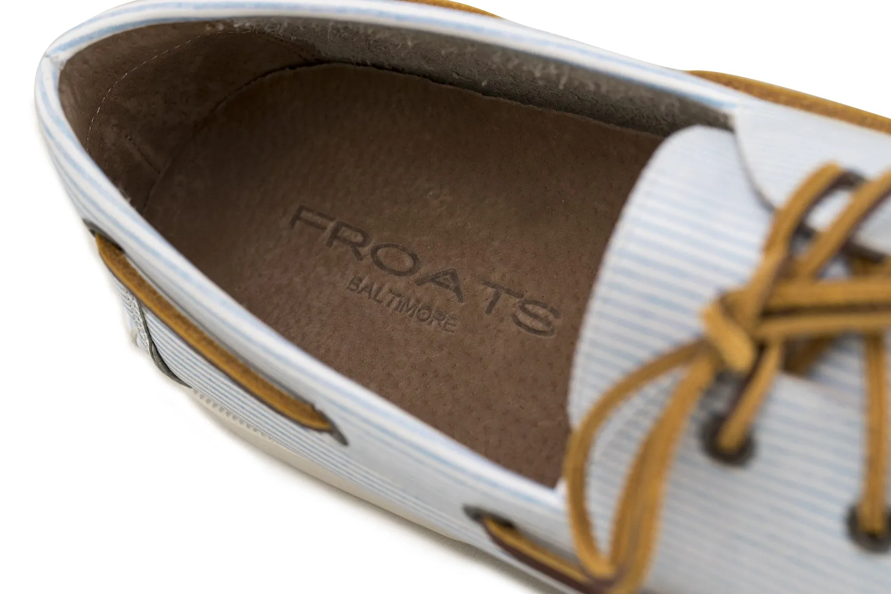 Flex grooves Walk Routine The Classic Seersuckers Boat Shoe