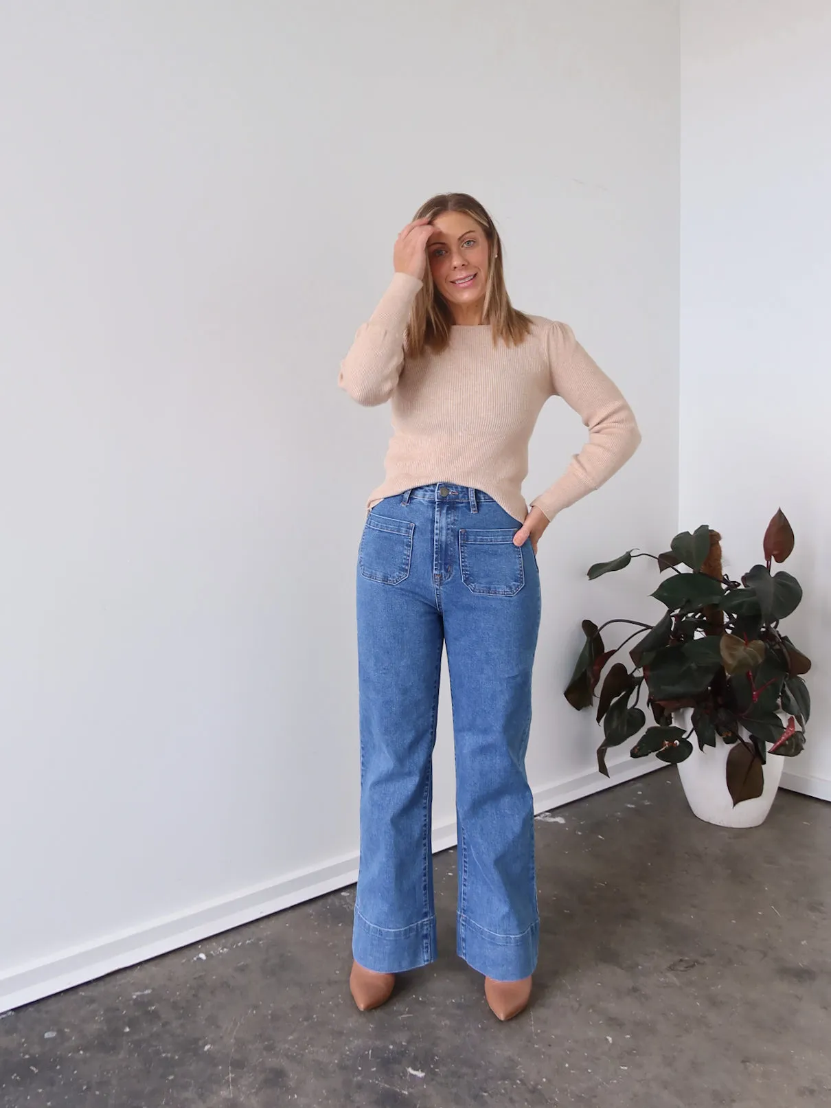 Bentley Jeans - Mid Blue Street Inspired