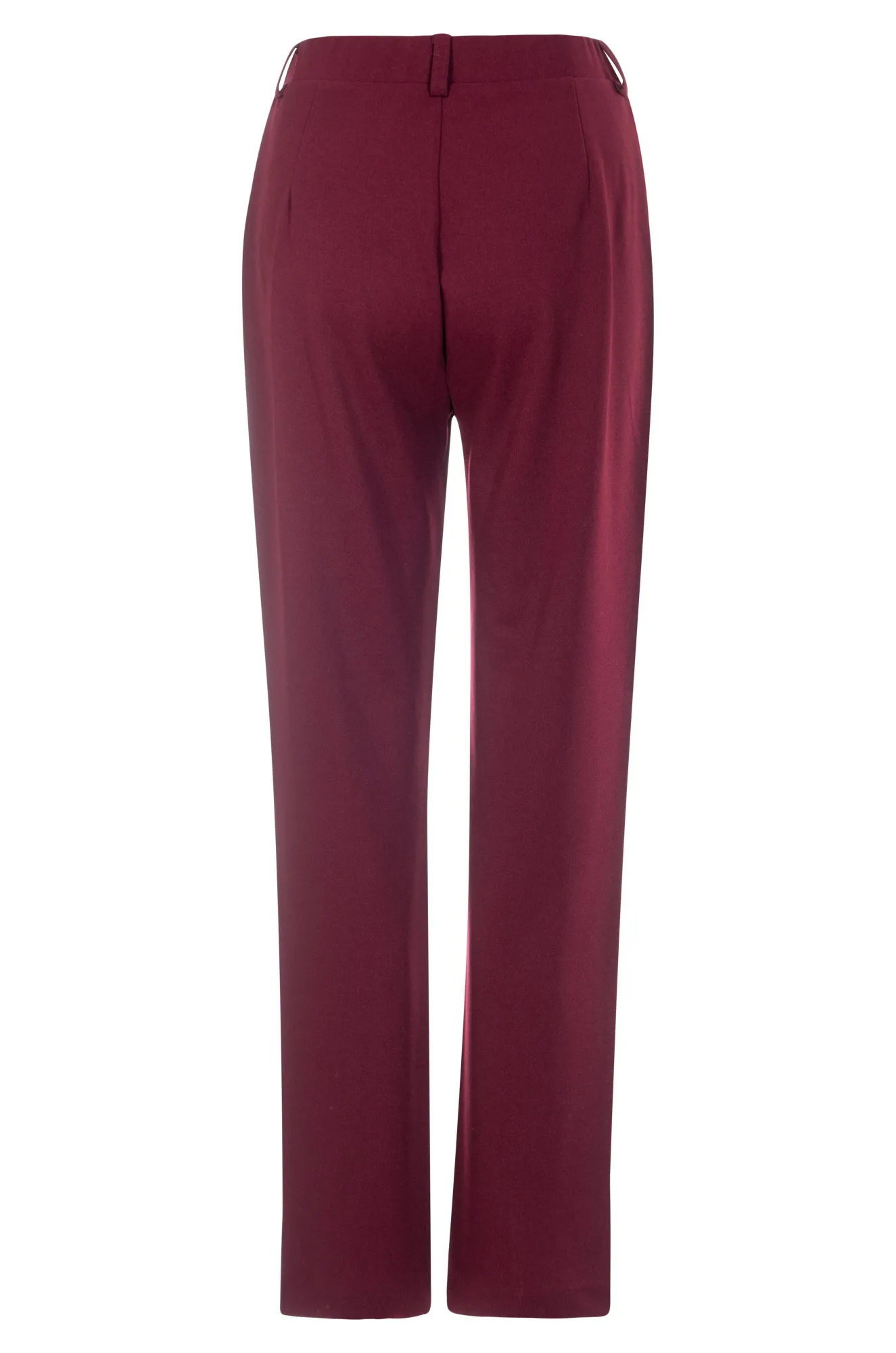 Cozy Fit Stretch Crepe Short Pants | Berry | 8222ZZ