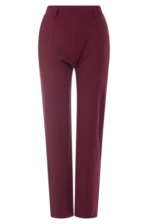 Stretch Crepe Xtra Short Pants | Berry | 8221ZZ Chilly Weather Fit