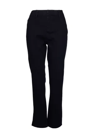 Stretch Denim Xtra Short Jeans | Black | 6941B1 ExpandableSidePanels