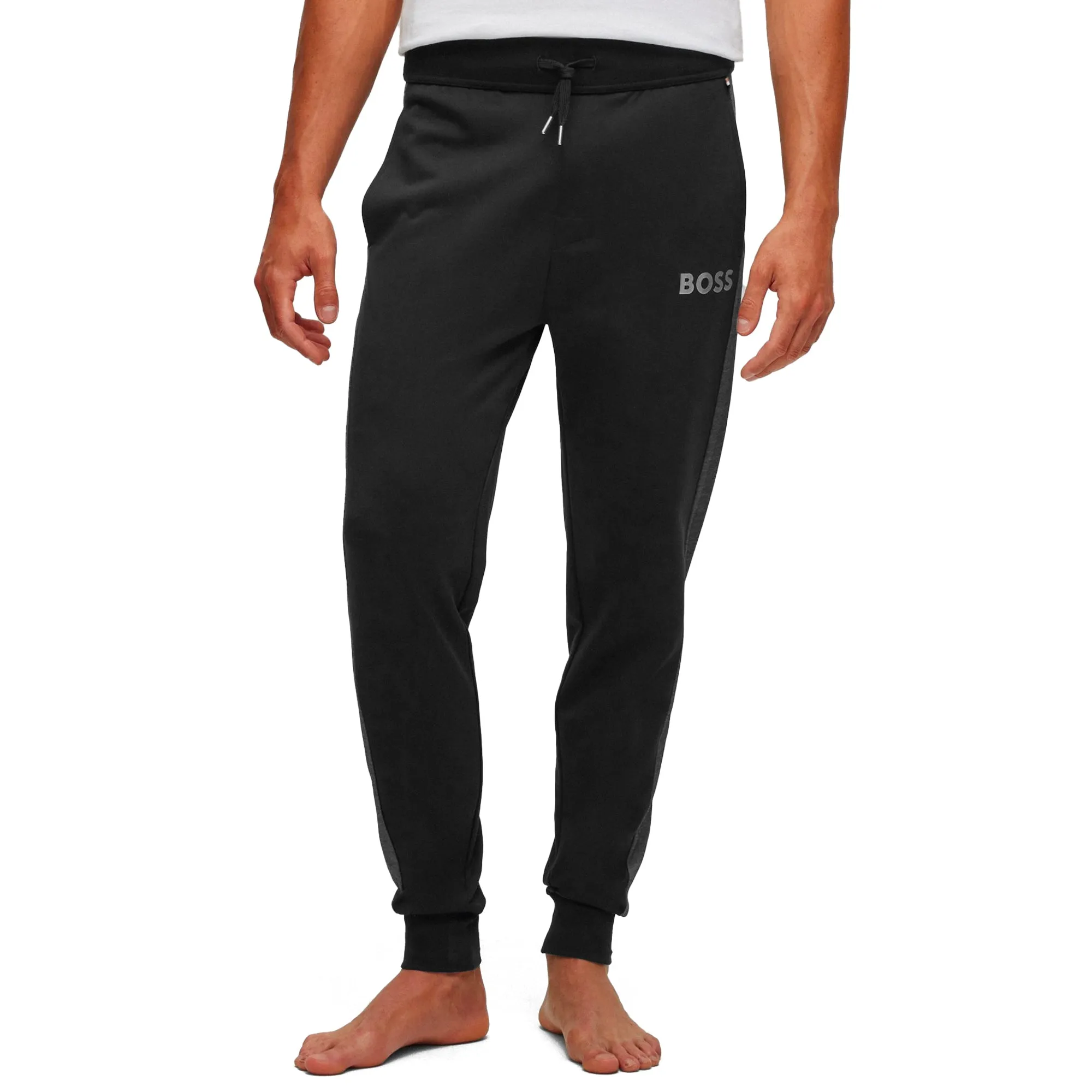 Boss Cotton Blend Jogger - Black Adaptable Fit
