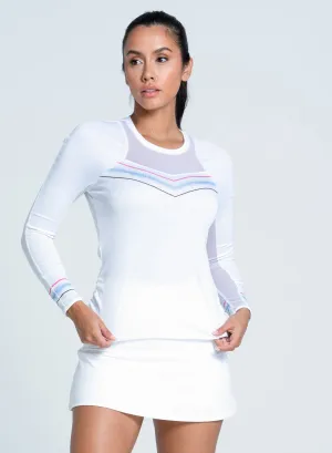 Sporty Layers Blue Streak Long Sleeve
