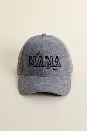 Seasonal Layering Sporty Comfort Spooky Mama Grey Baseball Hat SALE
