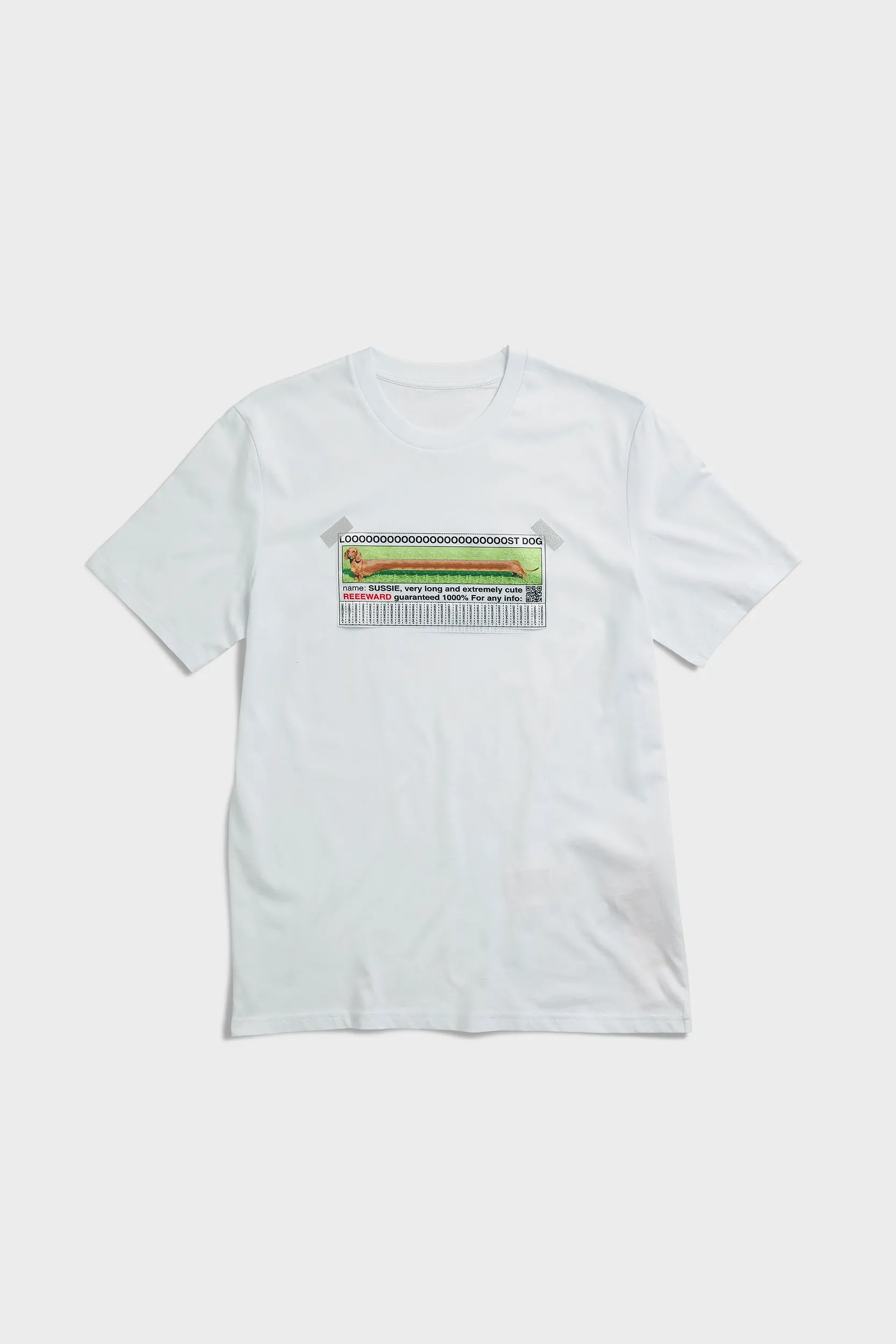 Lost Dog Box Logo Tee Easy-to-Style Top