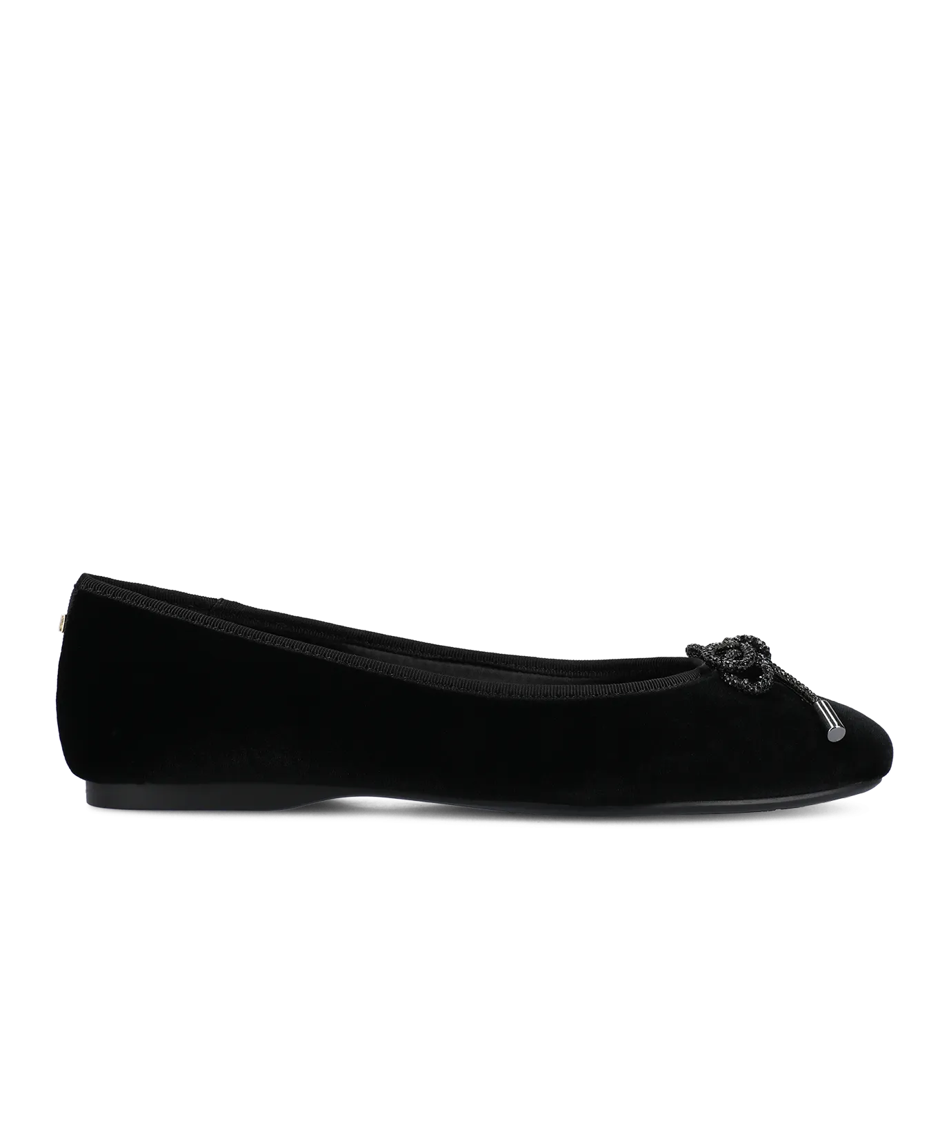 Stream Jog The Hummingbird - Black Velvet Jeweled Bow