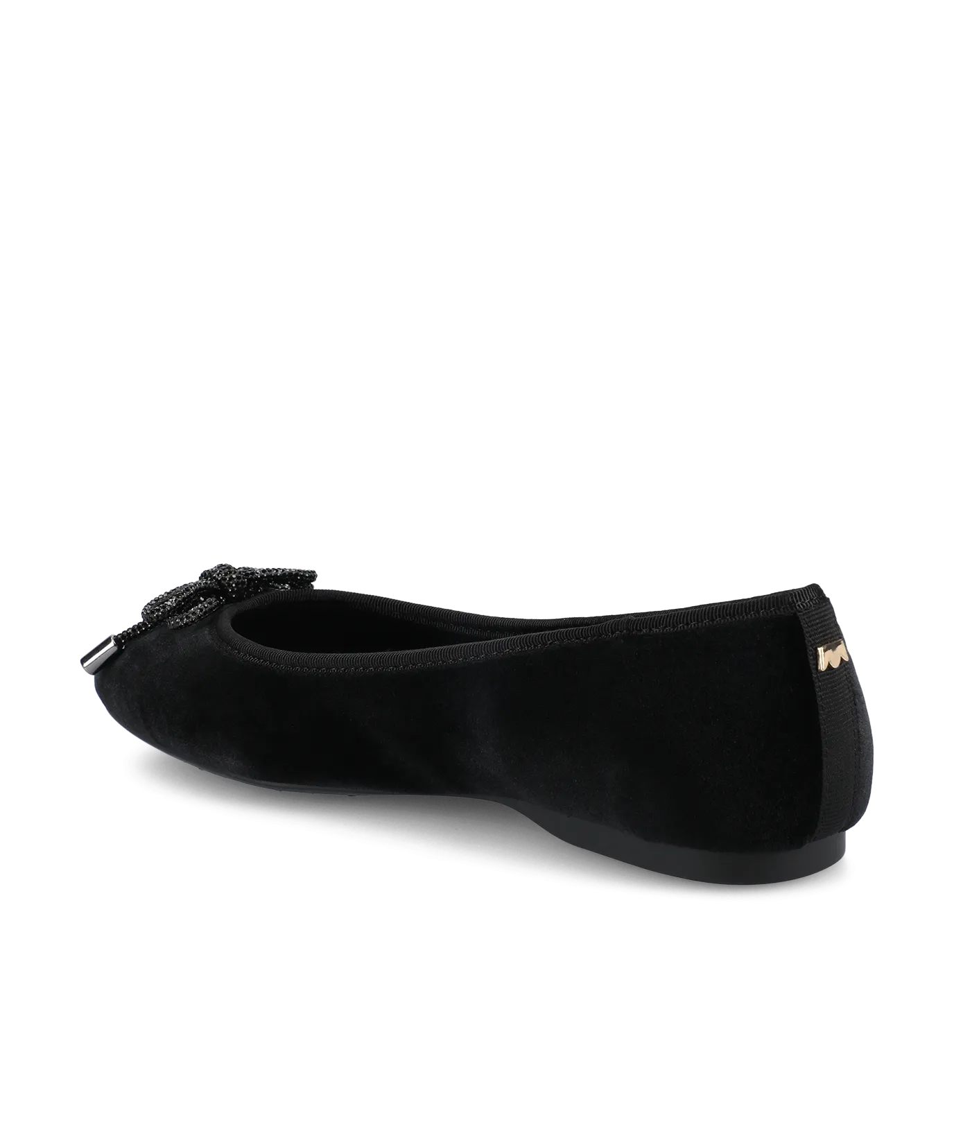 Explore More Everyday Use The Hummingbird - Black Velvet Jeweled Bow