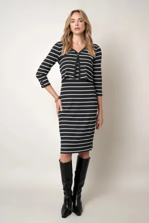 The Striped Knit Set Walk Grace
