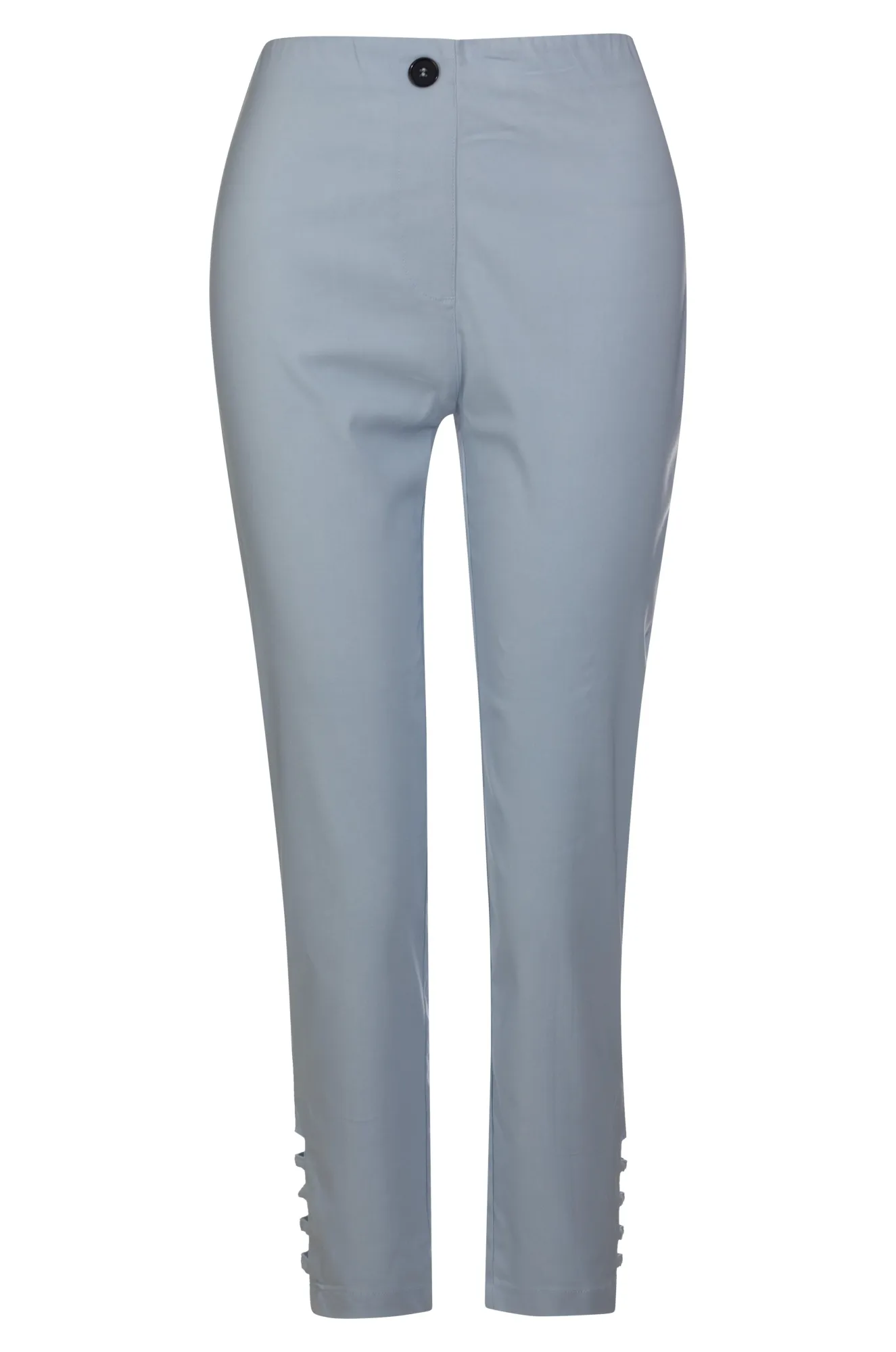 Multi-Purpose Wear Pull on Micro Stretch Capri Pants | ICE BLUE | 2165A1