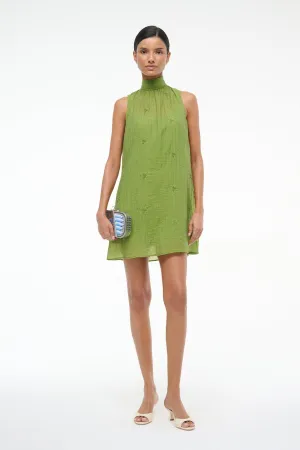Bright Vibe Smooth Shape ADDY MINI DRESS | GARDEN GREEN