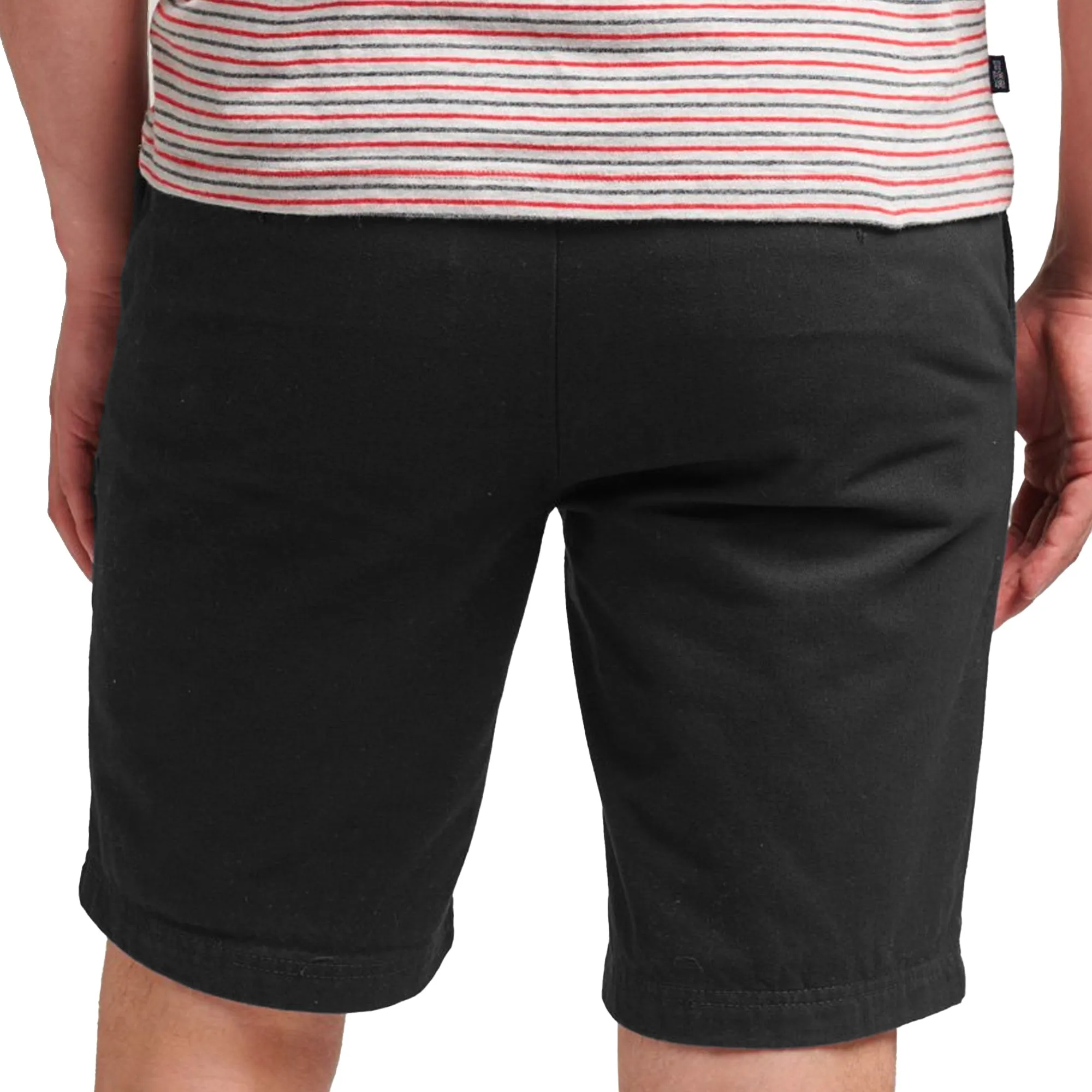Blazer Superdry Vintage Officer Chino Shorts - Black
