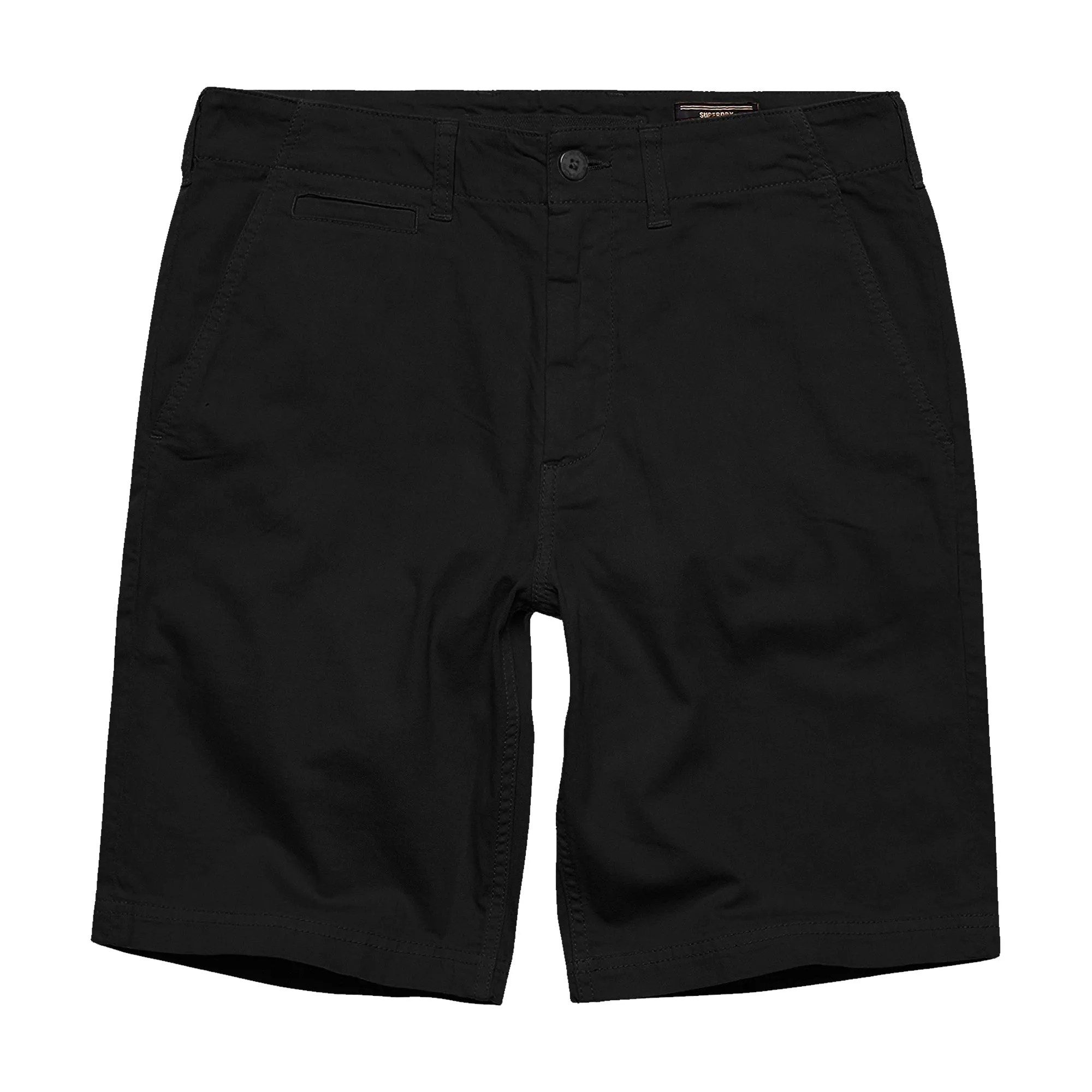 technology industry Superdry Vintage Officer Chino Shorts - Black