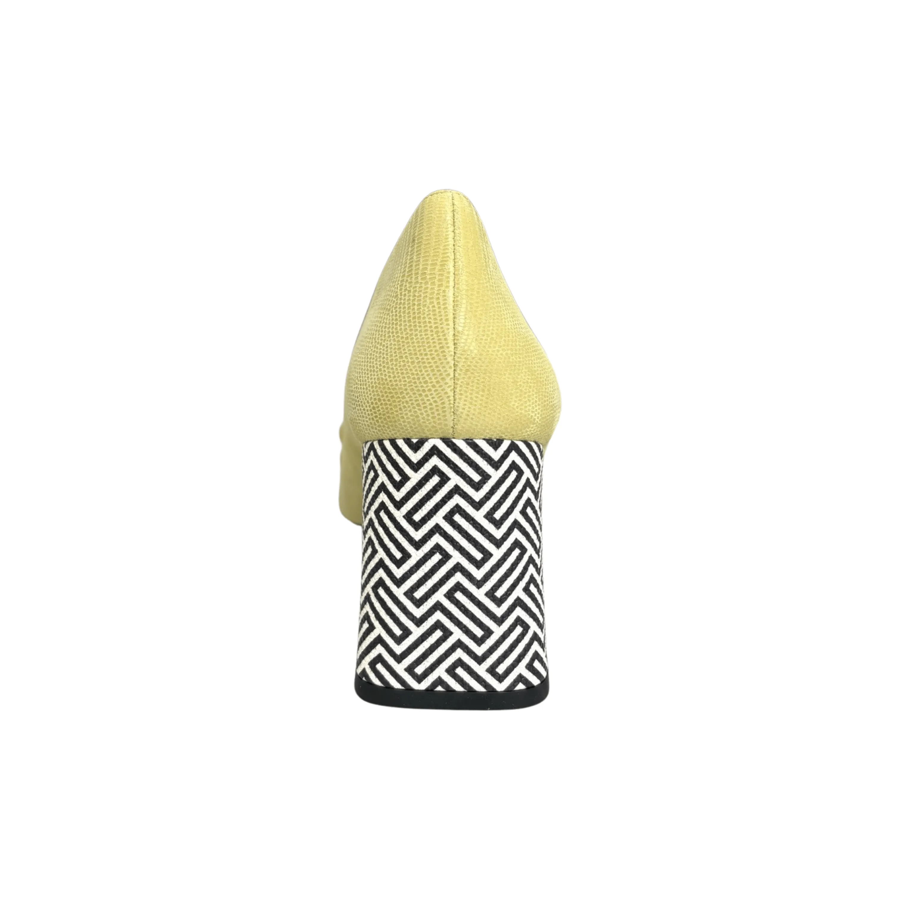 Suleiko Jeep Lemon Heel Loafer Comfort collar