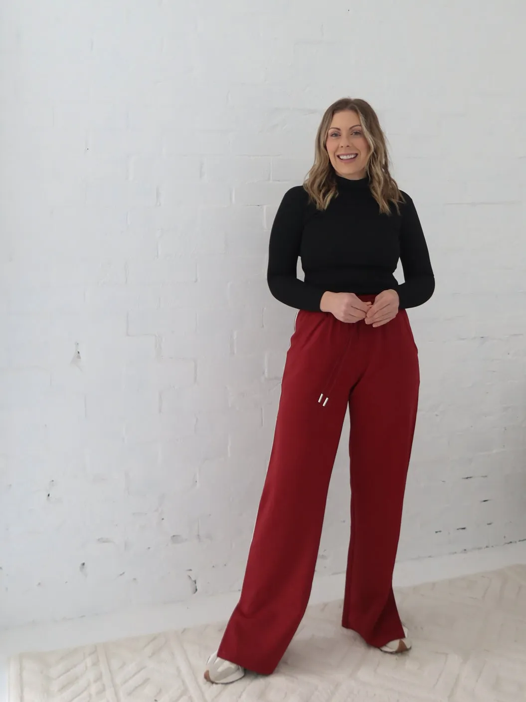 WaterRepellentCoating Sullivan Pants - Burgundy