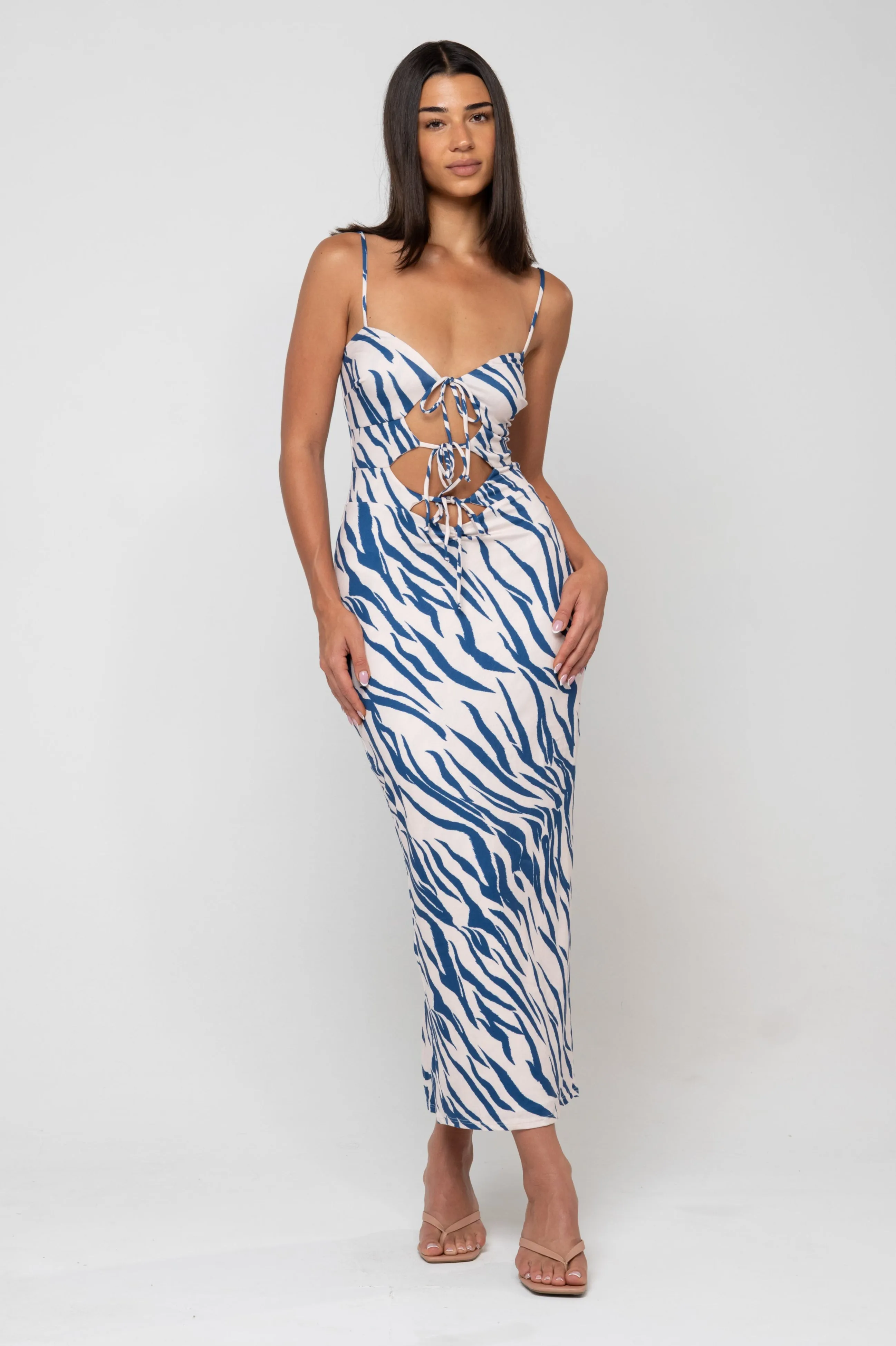 Summer Dress in Athens Boho Tone